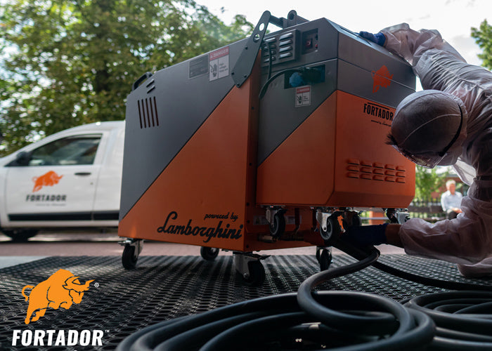 Can One Fortador Machine Handle Cars, Kitchens and Exterior Cleaning Jobs?
