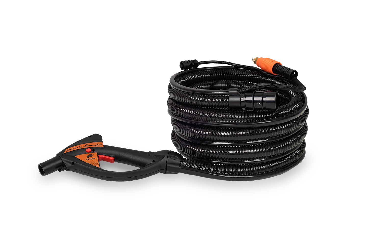 Extractor hose for steam cleaning 5m 16 ft with washing gun
