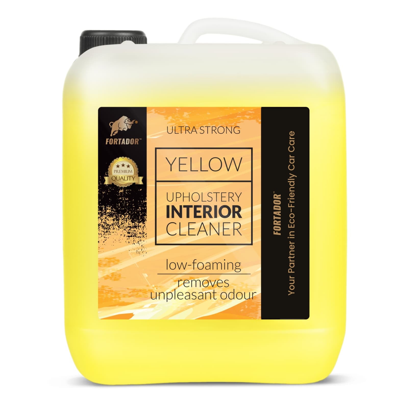 Nettoyant intérieur jaune