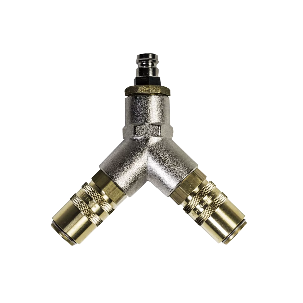 Y-type connector for joining an additional washing hose