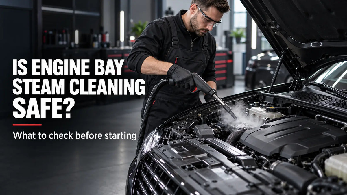 Is Engine Bay Steam Cleaning Safe? What to Check Before Starting