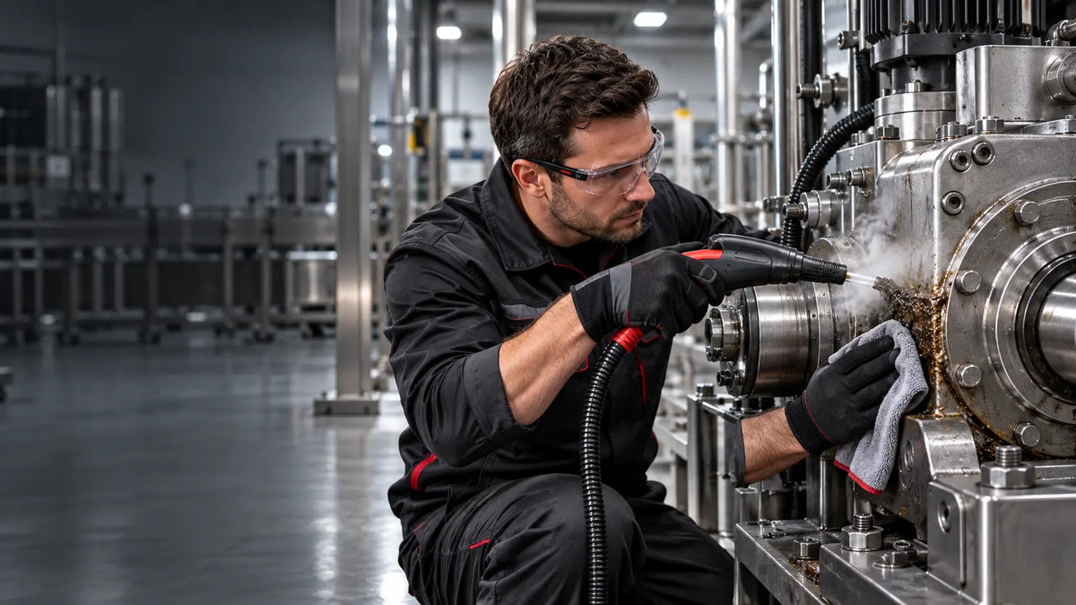 How Do You Remove Grease from Machinery Without Flooding the Work Area?