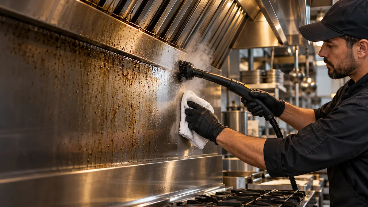 Why Is My Steam Cleaner Spreading Grease Instead of Removing It?