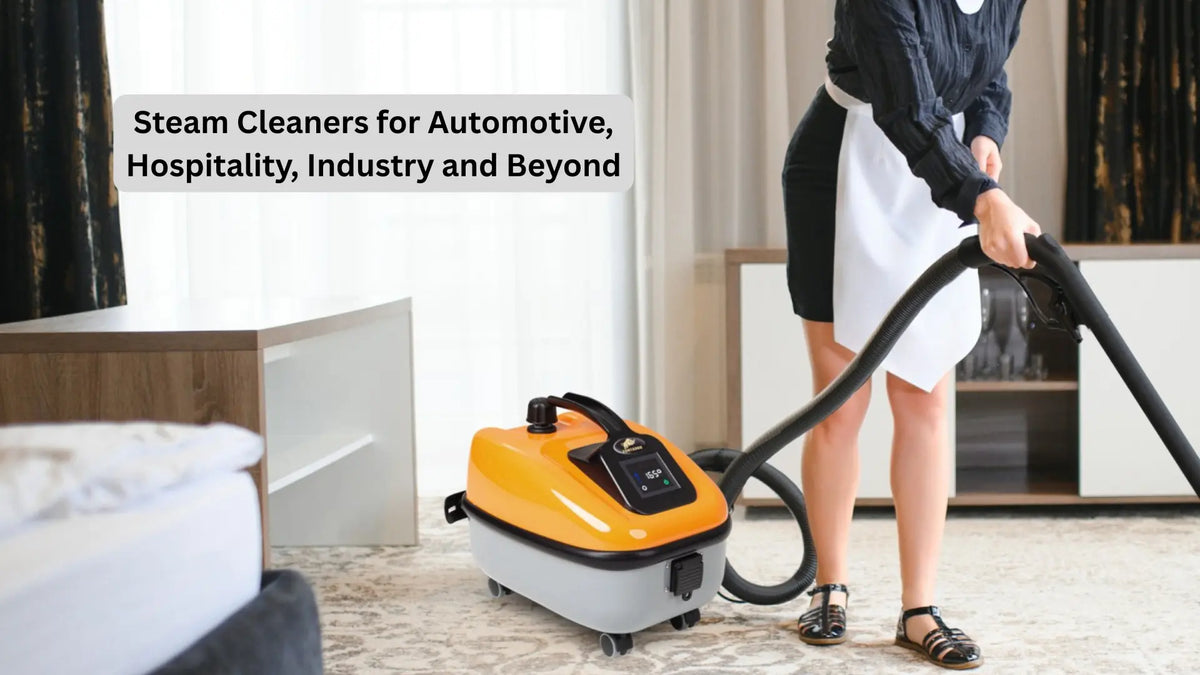Steam Cleaners for Automotive, Hospitality, Industry and Beyond
